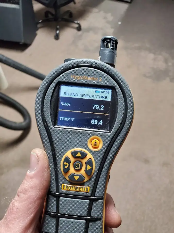 Moisture meter humidity assessment for Fire & Smoke Damage Restoration in Fort Lewis