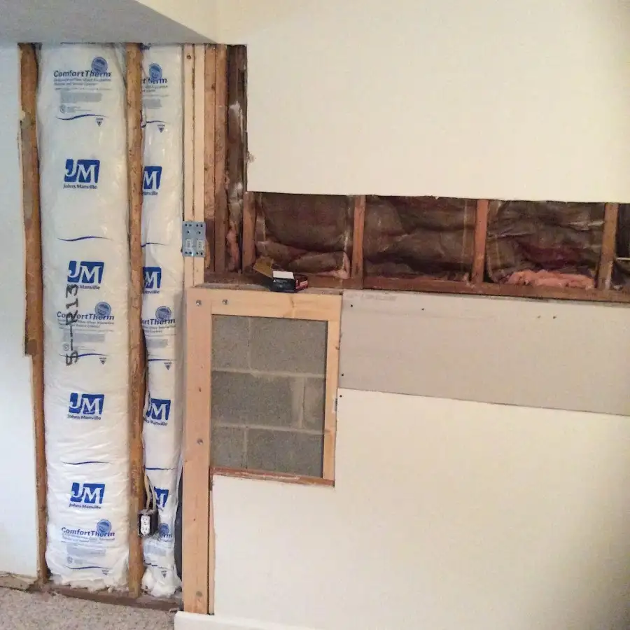 Wall insulation replacement during Odor Removal & Deodorization in Fort Lewis